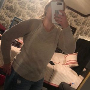 Jore sweater, light taupe color. Medium